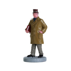 Figurine homme à la bibliothèque LEMAX – Décorez votre village | LEMAX