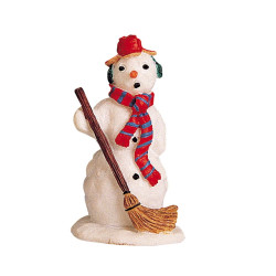 Figurine Bonhomme de Neige LEMAX – Déco Noël Magique

