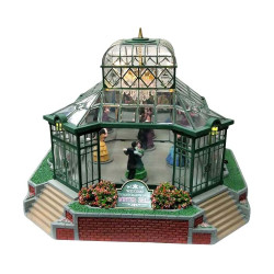 Salle de danse LEMAX – Décoration féerique village et crèche de Noël