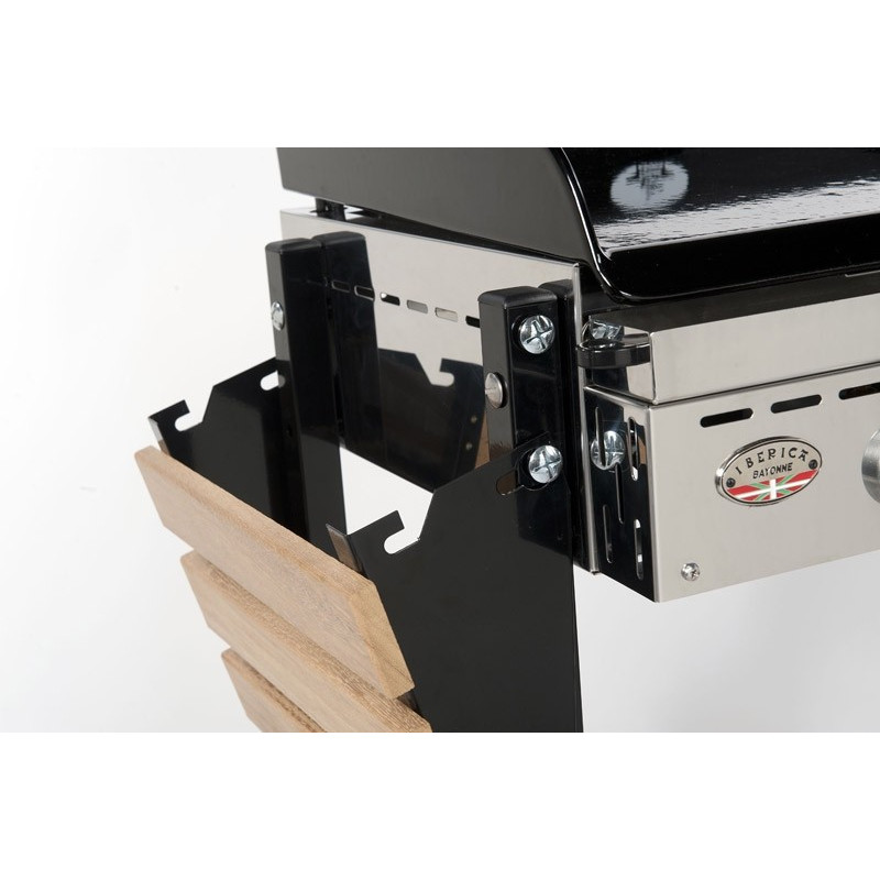 Chariot Plancha Forge Adour Bois/Acier – Pratique | FORGE ADOUR

