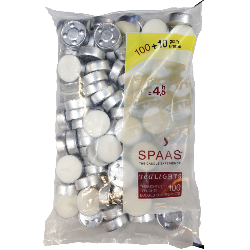 Bougie chauffe-plats 110 pièces SPAAS