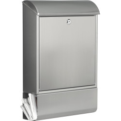Boîte aux lettres Washington Inox – Sécurisez votre courrier | PRACTO GARDEN