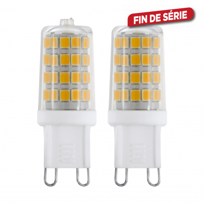 Ampoule LED G9 3.3 W 2 pièces EGLO