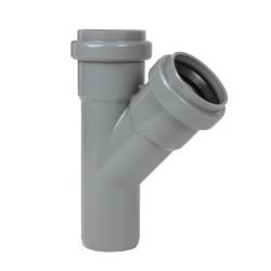 Té PVC 45° Ø 50mm – Raccord étanche pour évacuation | SCALA