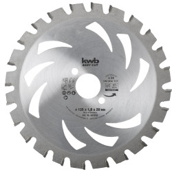 Lame scie circulaire KWB Ø135mm – Coupe fine | KWB

