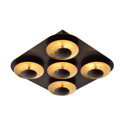 Plafonnier LED Amine Dimmable 34x34cm – Éclairage Moderne | LUCIDE