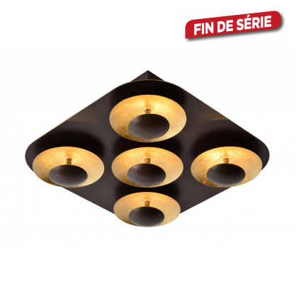 Plafonnier LED Amine dimmable 34 x 34 cm 5 x 5 W LUCIDE