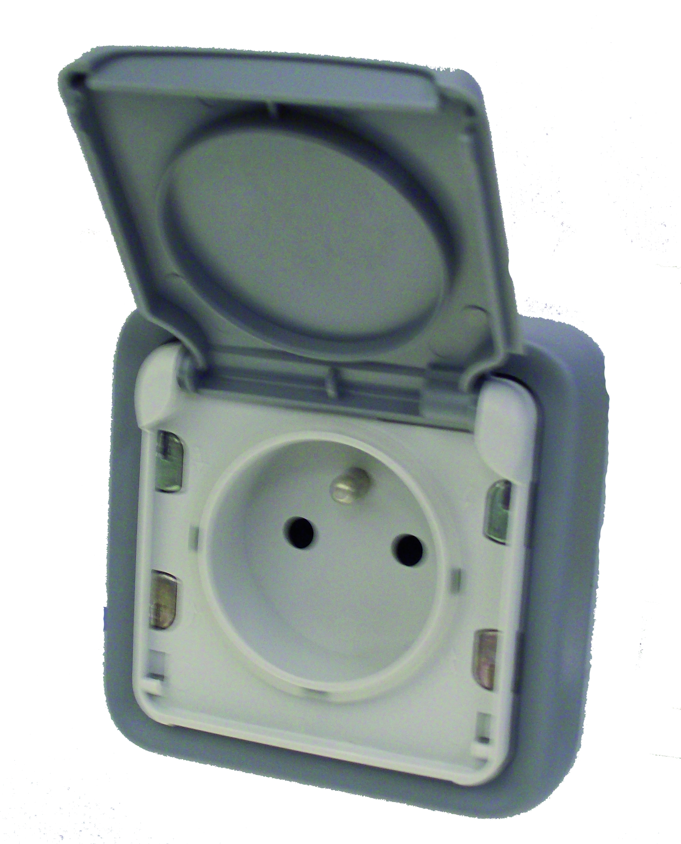 Prise Encastrable Plan De Travail Legrand Prise encastrable Plexo gris LEGRAND