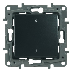 Interrupteur bipolaire anthracite LEGRAND – Éclairage Fiable | LEGRAND