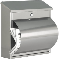 Boîte aux lettres Boston Inox – Design & Sécurité | PRACTO GARDEN