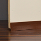 Bas de porte souple adhésif en mousse brun 100 cm CONFORTEX