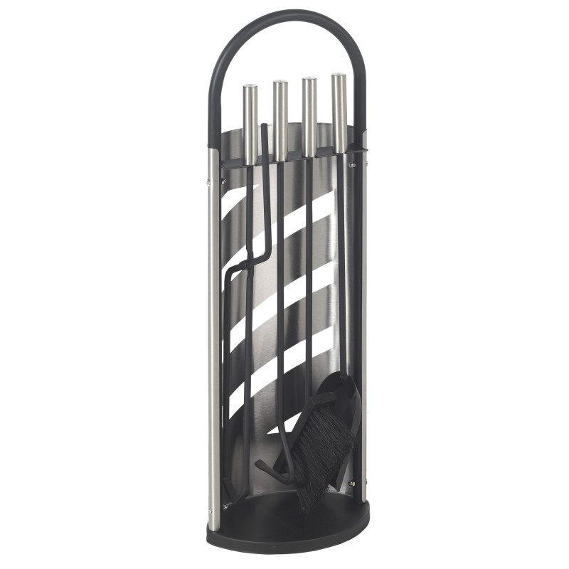 Serviteur de cheminée Design 5 – Élégance et fonctionnalité | PRACTO HOME