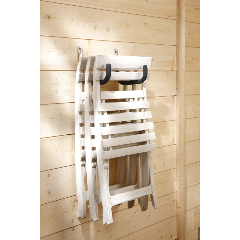 Crochet XXL Antidérapant 15cm – Rangement Garage Optimal | MOTTEZ