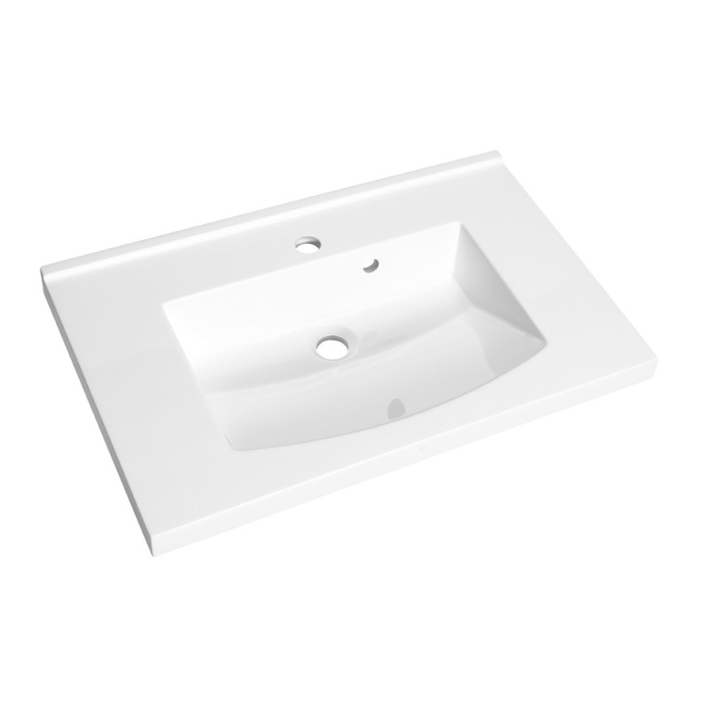 Plan de toilette Flex blanc 70 cm ALLIBERT