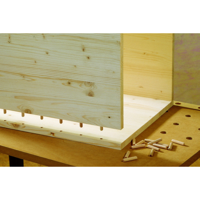 Tourillons de 40 mm en bois de hêtre WOLFCRAFT Tourillons de 40 mm en bois de hêtre WOLFCRAFT