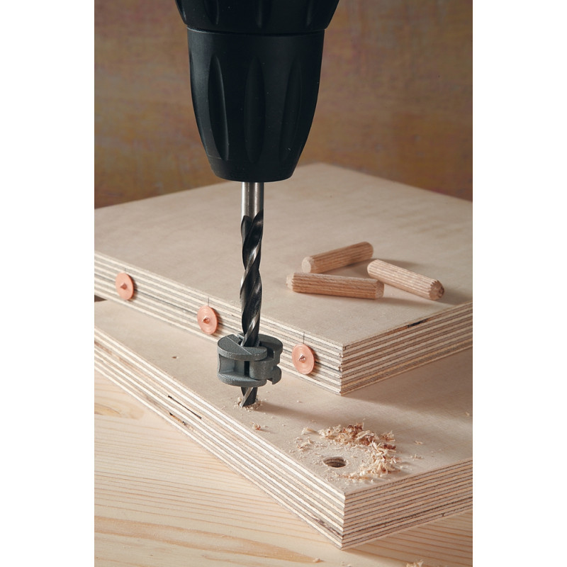 Set de 4 centreurs pour chevilles WOLFCRAFT Set de 4 centreurs pour chevilles WOLFCRAFT