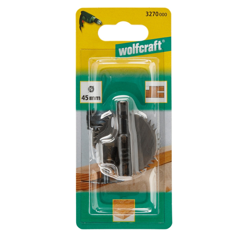Fraise-scie à fentes Ø 45 mm WOLFCRAFT Fraise-scie à fentes Ø 45 mm WOLFCRAFT
