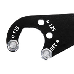 Clé droite universelle WOLFCRAFT