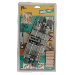 Kit d'assemblage bois en mains libres 44 pièces WOLFCRAFT Kit d'assemblage bois en mains libres 44 pièces WOLFCRAFT