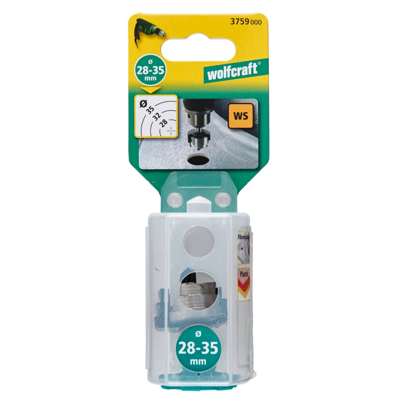 Forêt étagé Ø 28, 32, 35 mm WOLFCRAFT