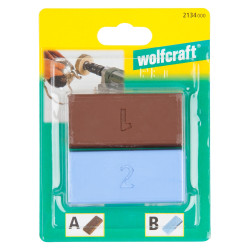 Pâtes à polir 2 pièces WOLFCRAFT