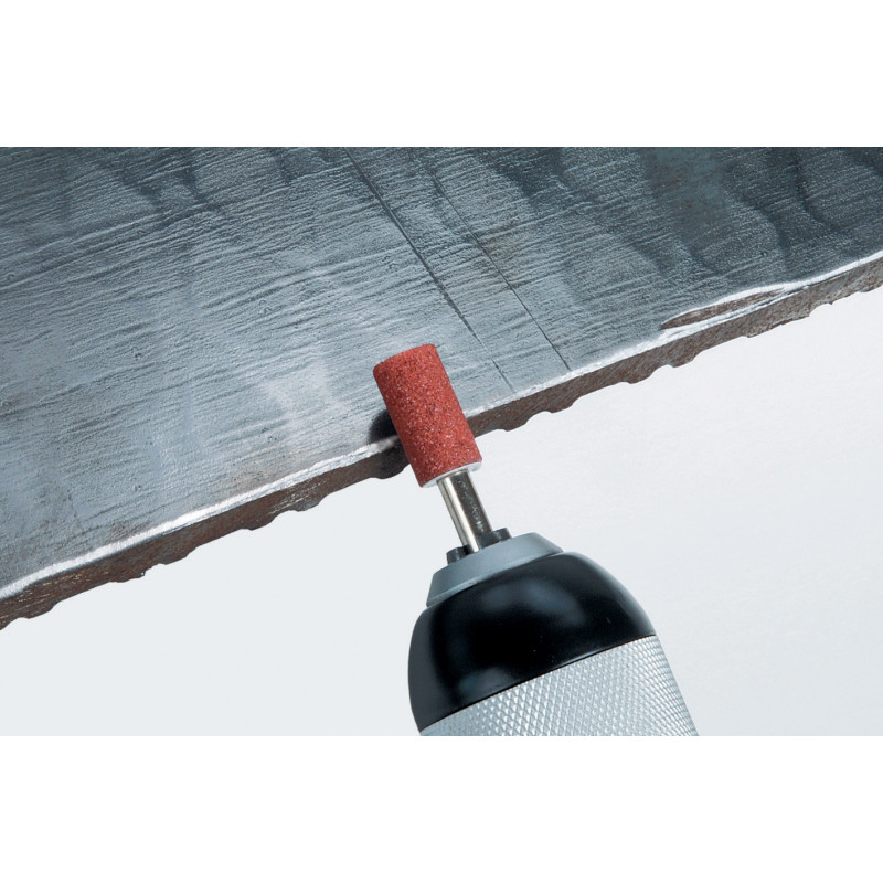 Meule abrasive cylindrique en odyde d'aluminium WOLFCRAFT