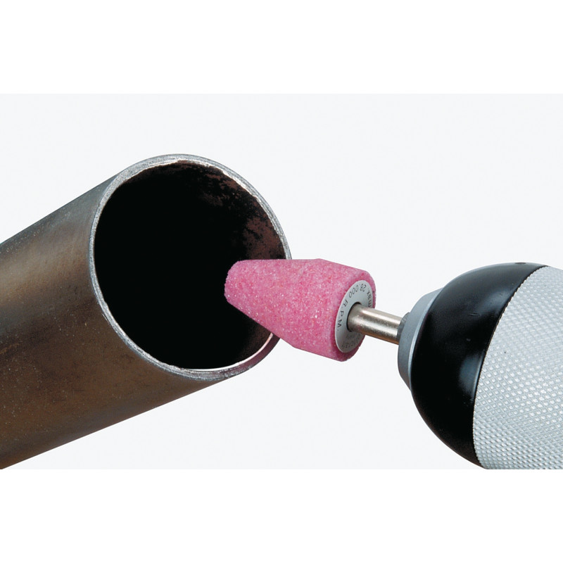 Meule abrasive conique en odyde d'aluminium WOLFCRAFT Meule abrasive conique en odyde d'aluminium WOLFCRAFT