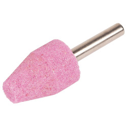 Meule abrasive conique en odyde d'aluminium WOLFCRAFT