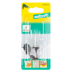 Meule abrasive cylindrique-tronconique en odyde d'aluminium WOLFCRAFT Meule abrasive cylindrique-tronconique en odyde d'aluminium WOLFCRAFT