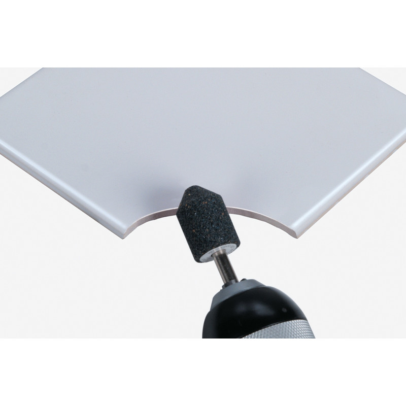 Meule abrasive cylindrique-tronconique en odyde d'aluminium WOLFCRAFT Meule abrasive cylindrique-tronconique en odyde d'aluminium WOLFCRAFT