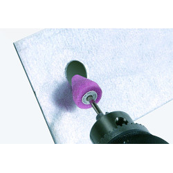 Set de meuleuses abrasives en odyde d'aluminium 5 pièces WOLFCRAFT Set de meuleuses abrasives en odyde d'aluminium 5 pièces WOLFCRAFT