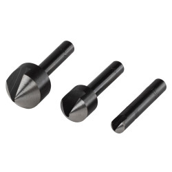 Set de fraisoirs trois pièces 45° WOLFCRAFT Set de fraisoirs trois pièces 45° WOLFCRAFT