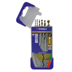 Coffret de forets Technic 6 pièces – Bois & Métal | TIVOLY