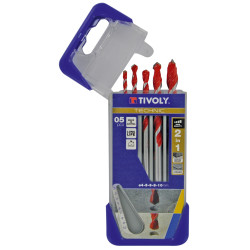 Coffret forets béton & carrelage Clipster – Percement facile | TIVOLY