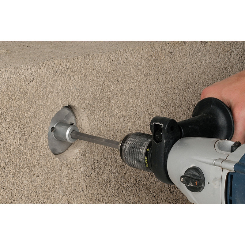 Axe pour trépan 220mm Ø 8mm – Sciage précis | WOLFCRAFT Axe pour trépan 220mm Ø 8mm – Sciage précis | WOLFCRAFT
