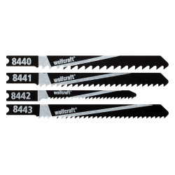 Set de lames scie sauteuse 10 pcs – Coupe précise | WOLFCRAFT