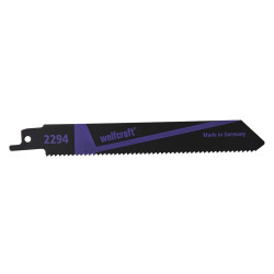 Set lames scie sabre 122mm 2 pièces – Coupe précise | WOLFCRAFT