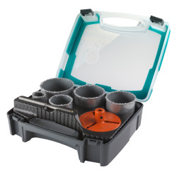 Coffret Trépans Maçonnerie 7Pcs – Précision & Facilité | WOLFCRAFT