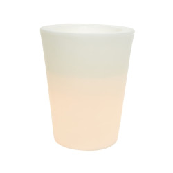 Cache-pot LED LUMINEO Ø 30x38cm – Éclairez votre jardin | LUMINEO