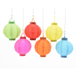 Suspension Solaire Colorée Ø 20 cm LUMINEO – Éclairage Ambiant | LUMINEO