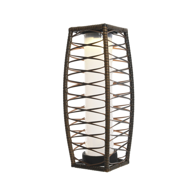 Lanterne LED solaire 19 x 19 x 48 cm LUMINEO