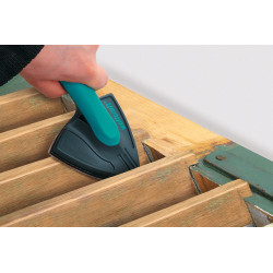 Set de patins abrasifs pour ponceuse d'angle 5 pièces WOLFCRAFT Set de patins abrasifs pour ponceuse d'angle 5 pièces WOLFCRAFT