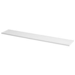 Tablette mélaminée blanche 80x20cm – Idéale rangement | CANDO