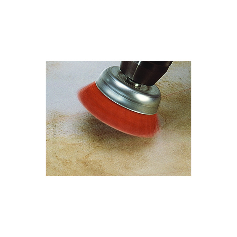 Brosse soucoupe gros grains Ø 65mm – Nettoyage puissant | WOLFCRAFT Brosse soucoupe gros grains Ø 65mm – Nettoyage puissant | WOLFCRAFT