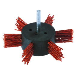 Brosse soucoupe WOLFCRAFT – Gros grain Ø100mm | WOLFCRAFT