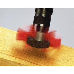 Brosse soucoupe WOLFCRAFT – Gros grain Ø100mm | WOLFCRAFT Brosse soucoupe WOLFCRAFT – Gros grain Ø100mm | WOLFCRAFT