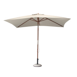 Parasol Droit Écru 3x4m – Ombre et Confort