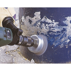 Brosse soucoupe acier ondulé Ø50mm – Nettoyage efficace | WOLFCRAFT