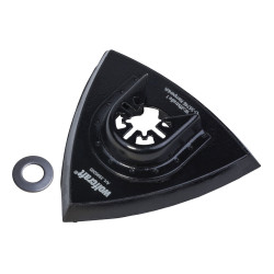 Plateau abrasif 95mm auto-agrippant – Ponçage facile | WOLFCRAFT