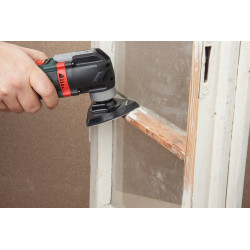 Plateau abrasif 95mm auto-agrippant – Ponçage facile | WOLFCRAFT